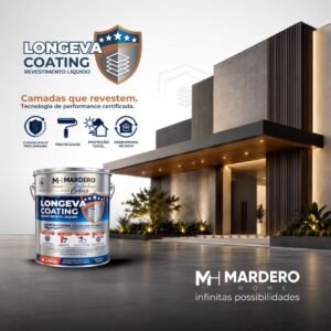 Longeva Coating revestimento líquido de alta performance aplicado em superfície externa